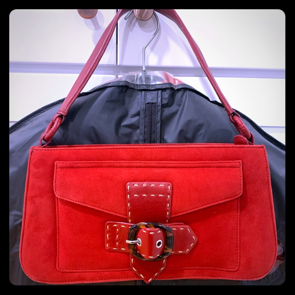 VIA SPIGA Suede Purse